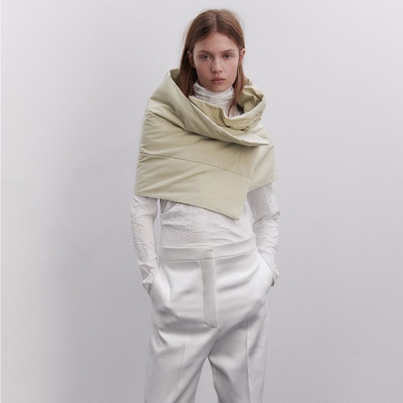 Zara quilted scarf LIMITED EDITION - Picture 2 of 9